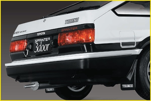 Deagostini Weekly SPRINTER TRUENO AE86 Toyota Model kit Vol 01