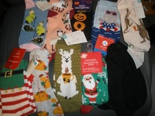 Lot of 10 NEW Adult Woman's Novelty Socks Approx Size 4-10 Lot 2
