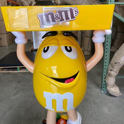 p*l様 M&M's イエローマスコット お菓子入れ p*l様 M&M's イエローマスコット お菓子入れ p*l様 M&M's イエロー