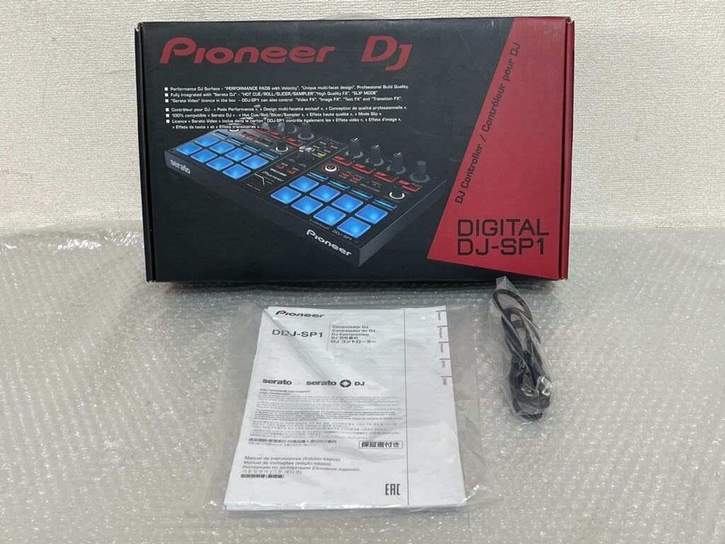 Pioneer DJ DDJ-SP1 コントローラー 箱有 DDJ-SP1 Sub controller for Serato DJ Pro (black) - Pioneer DJ