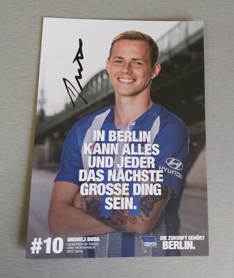 Autogrammkarte von Ondrej Duda (Saison 2018/2019)