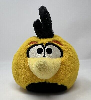 New Angry Birds 5 Orange Globe Bubbles Plush Rovio with Working SOUND