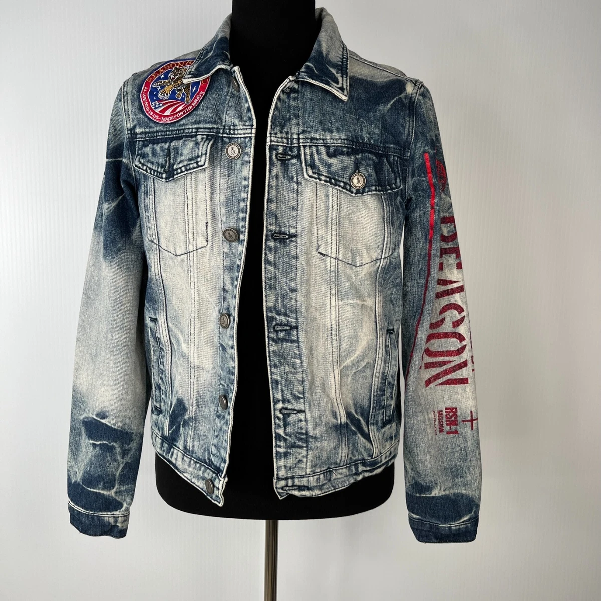 Reason denim best sale jacket