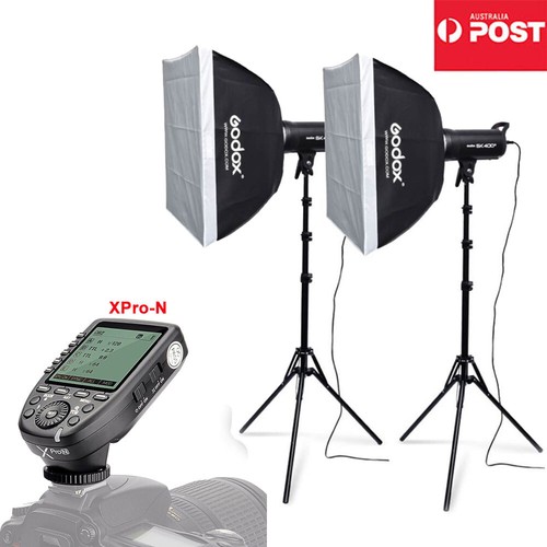 KIT Flash De Estudio GODOX SK400II V-E (2 Flash) | Pixel C&aacute;maras