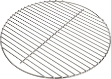 Cooking Grate, 13.7 Inch Diameter, Heavy-Duty Plated Steel