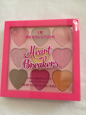 I Heart Revolution Heart Breakers Shadow Palette 9 x 0,55 g - Candyfloss