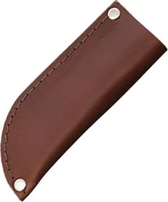 Svord Sheath For Mini Peasant Knives Natural Genuine Brown Leather Construction