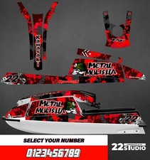 Kawasaki jet ski 440 550 SX decal graphics st...
