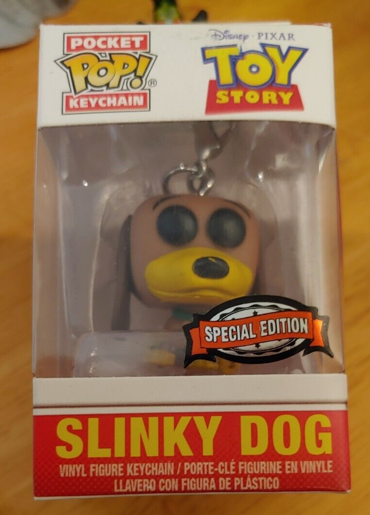 Pocket Pop! Keychain Disney Pixar Toy Story SlinkyDog Special Edition