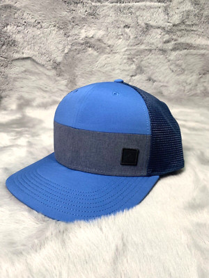 Adidas Hat Cap Blue Snap back OSFM Lightweight Logo Casual