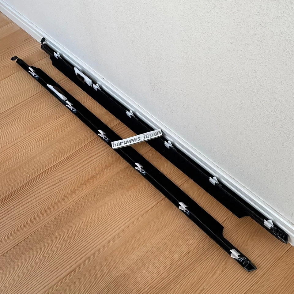 Genuine HONDA S2000 AP1 AP2 Front Door Window Molding Right Left Set JDM OEM NEW - Imagem 3 de 4