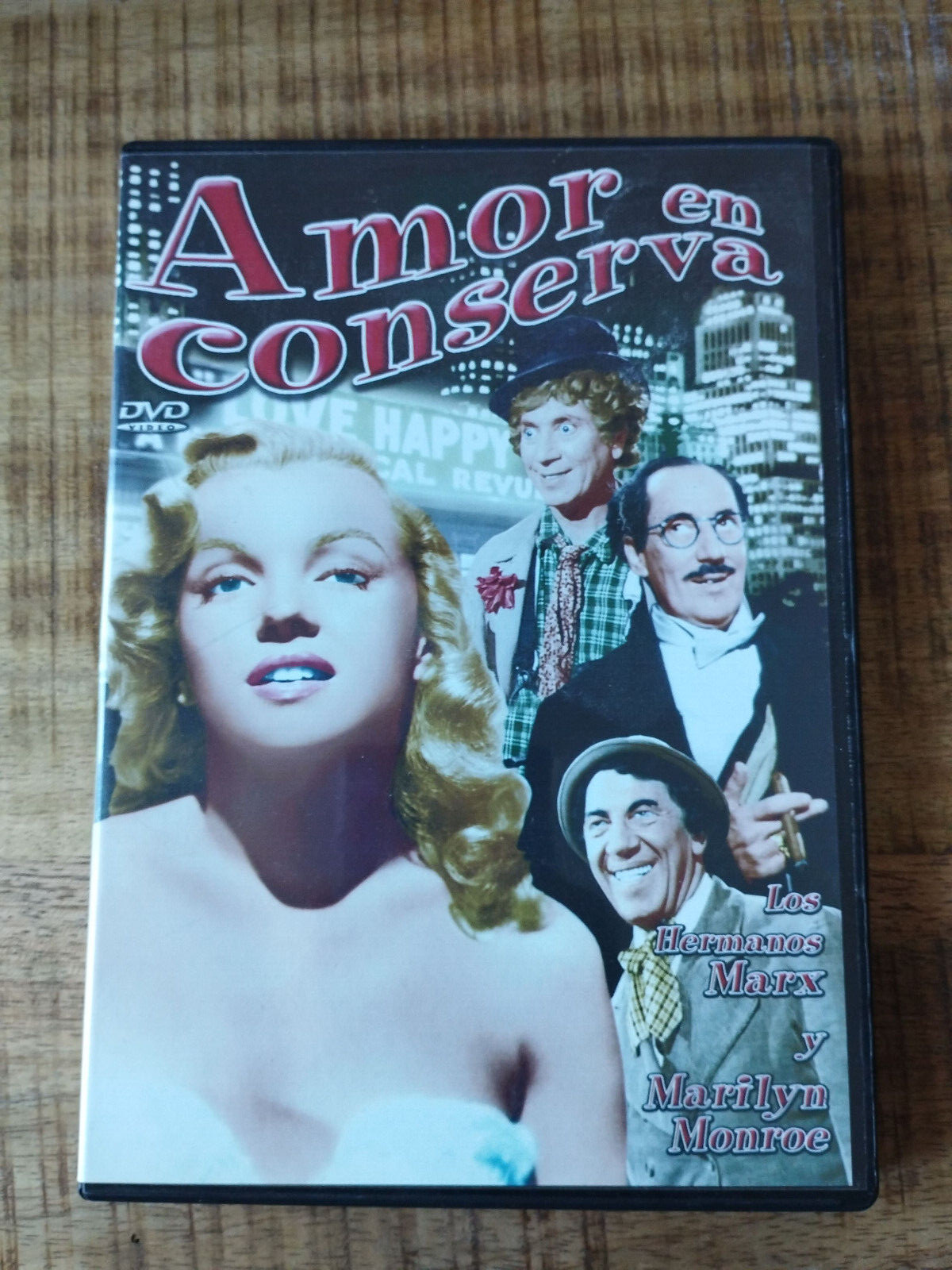 Love in Preserves Marx Brothers Marilyn Monroe - DVD Spanish English Region 2 Am