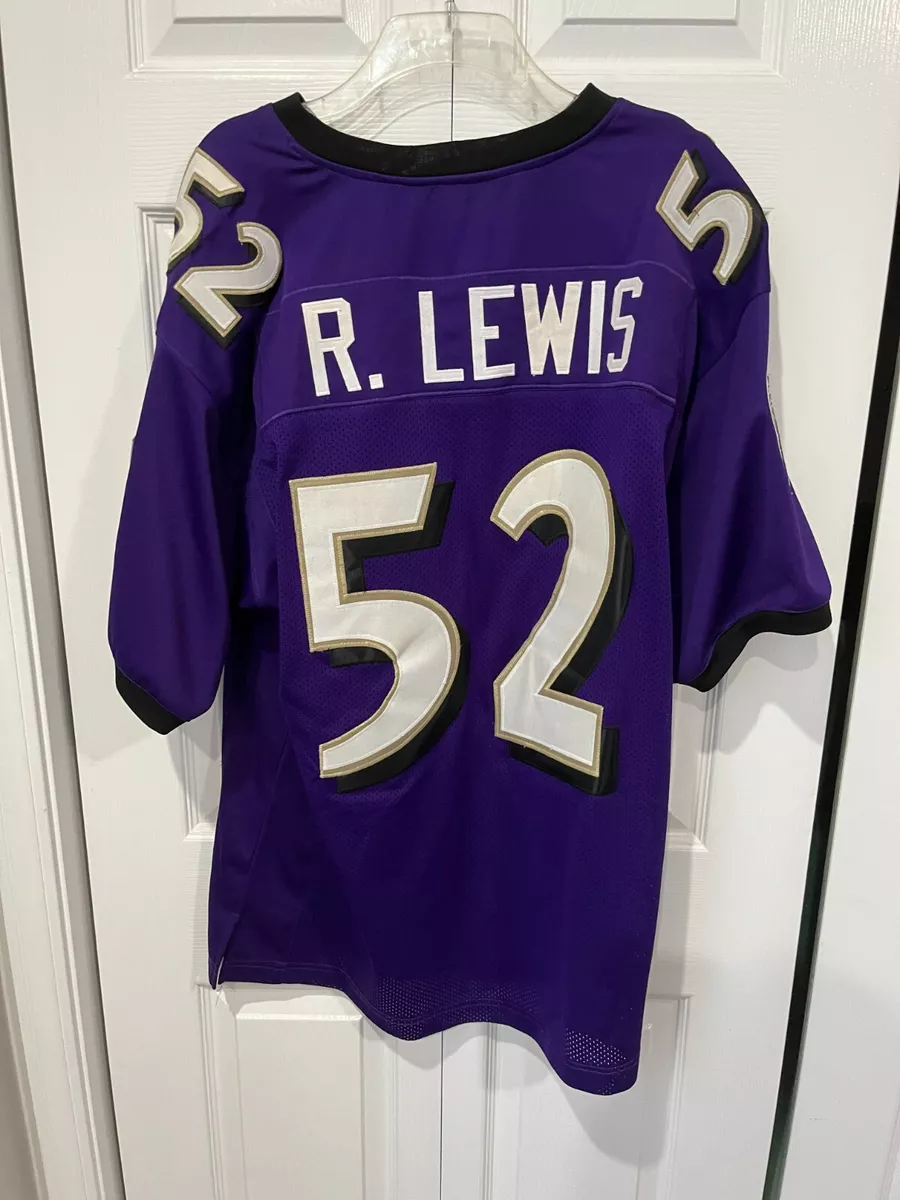 Vintage Baltimore Ravens Ray Lewis Home Jersey-Gently Used- XL