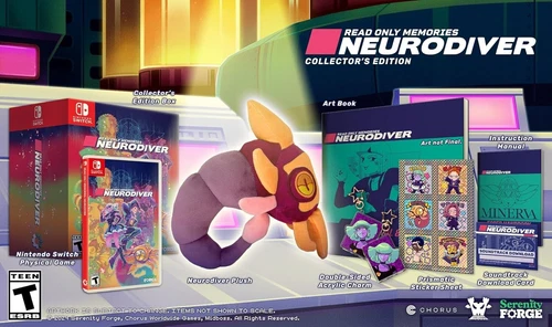 Read Only Memories NEURODIVER COLLECTOR'S Edition Nintendo Switch Games NEW