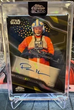 2022 Topps Star Wars Chrome Black-Captain Carson Teva-Paul Lee Auto 2/50