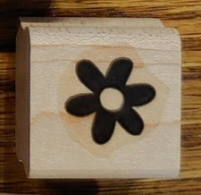 Stampin Up Flower Daisy Floral Rubber Stamp