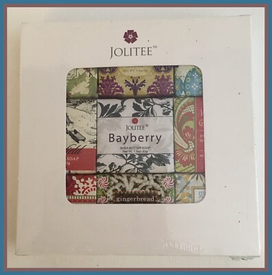 Jolitee French Milled Botanical Vegetable Soaps W/Shea Butter & Oils - NEW