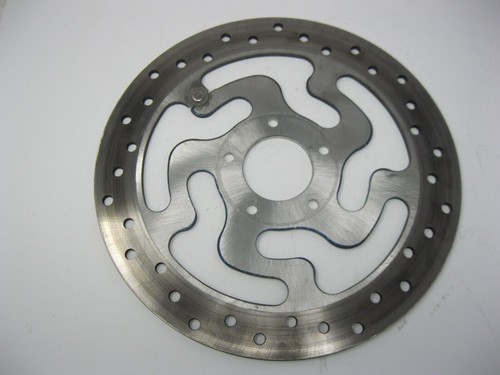 Harley-Davidson OEM 14-19 FLHR & 2021 FLHT Left Front Brake Rotor 41809-08A - Picture 2 of 5