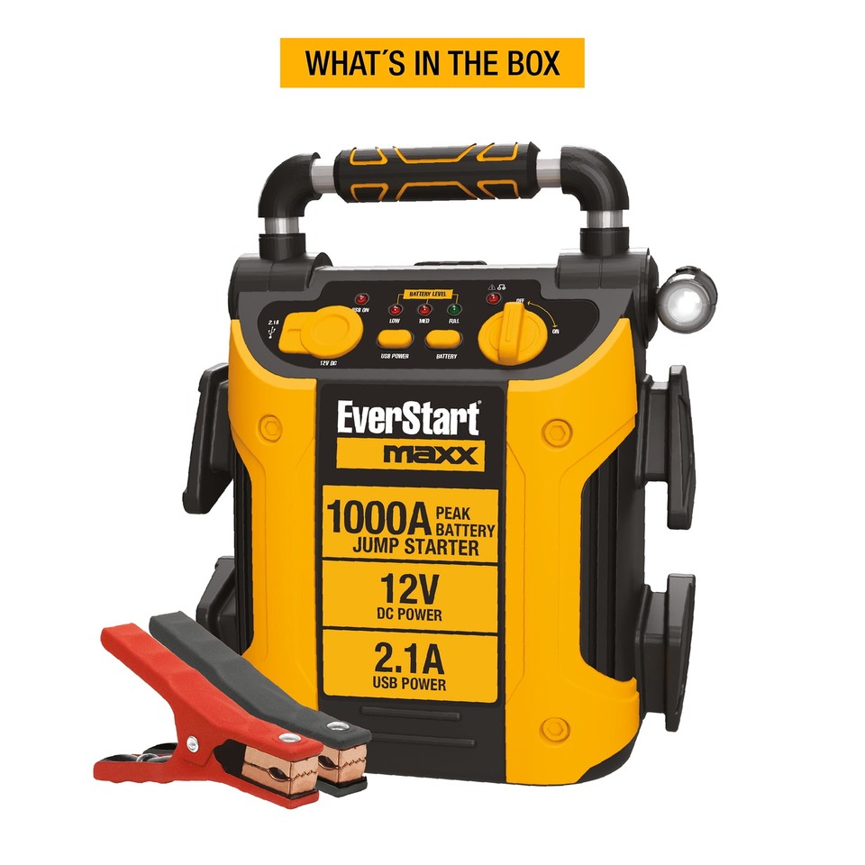 Car Jump Box 12v Battery Jumper Car Starter Booster Truck Heavy Duty