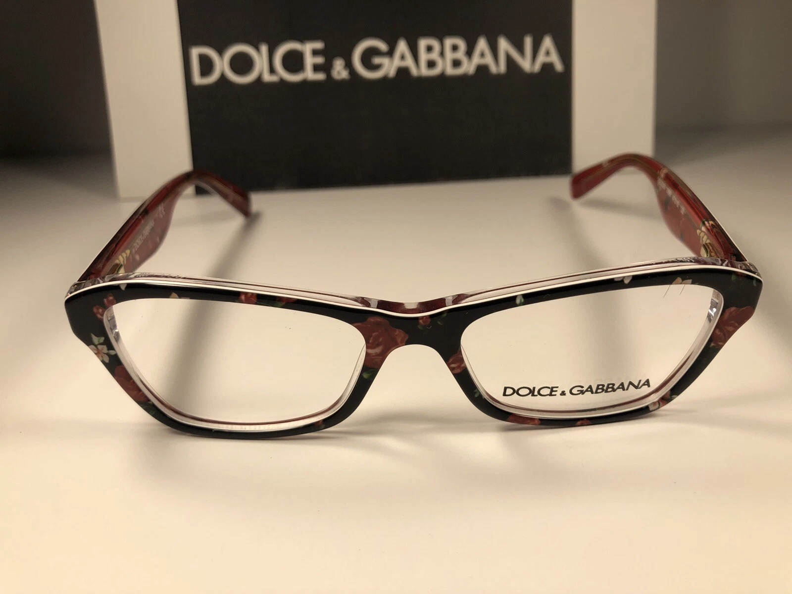 New Dolce & Gabbana 3202 Youth Kids 2986 Red Roses Eyeglasses Frames