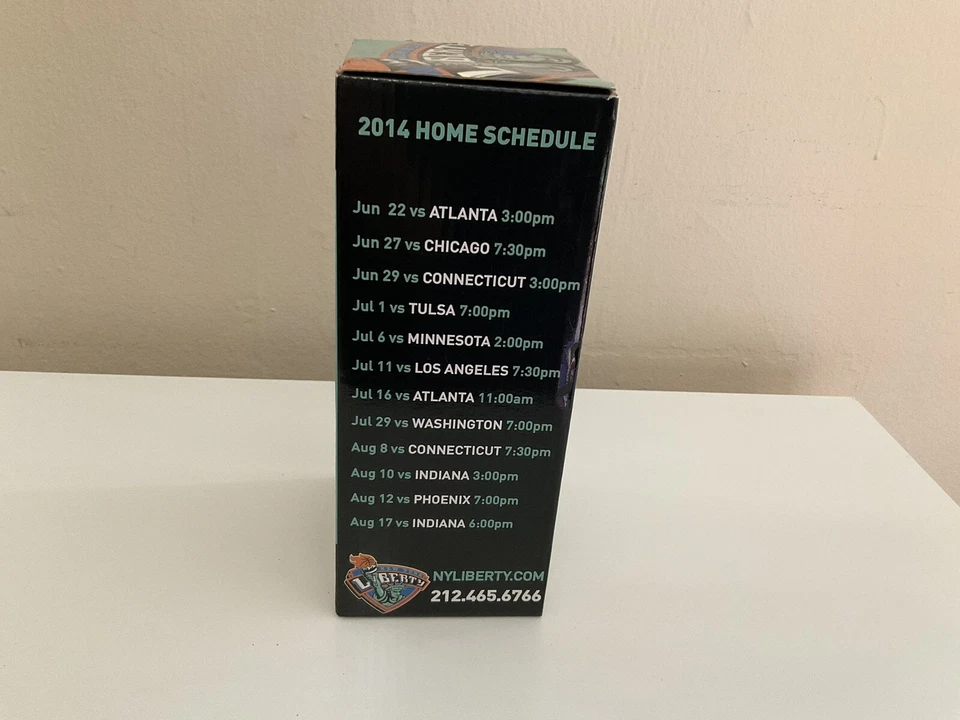 Cappie Pondexter 2014 WNBA New York Liberty KIA Bobblehead NIB - Image 4 of 4