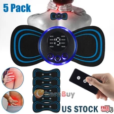 Portable Electric Neck Massager Back Cervical Vertebra Stimulator Massage Device