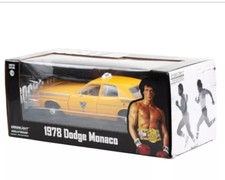 Greenlight - 1978 Dodge Monaco - Rocky III Taxi "City Cab Co." - Yellow