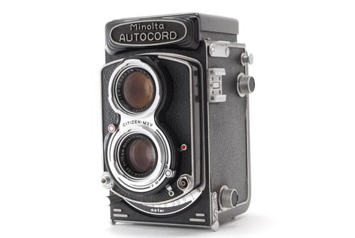【NEUWERTIG-】Minolta Autocord TLR 6×6 Rokkor 75mm f/3.5 Filmkamera aus JAPAN