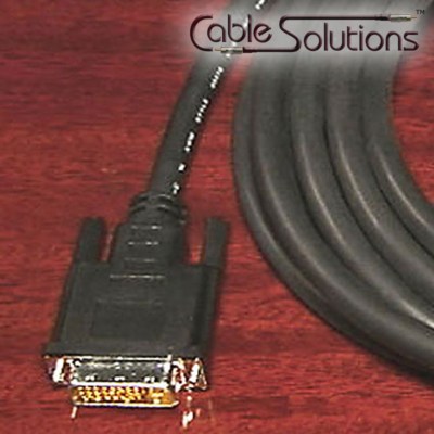 Cable Solutions ''FV Series'' DVI-D Dual Link Cable 1m