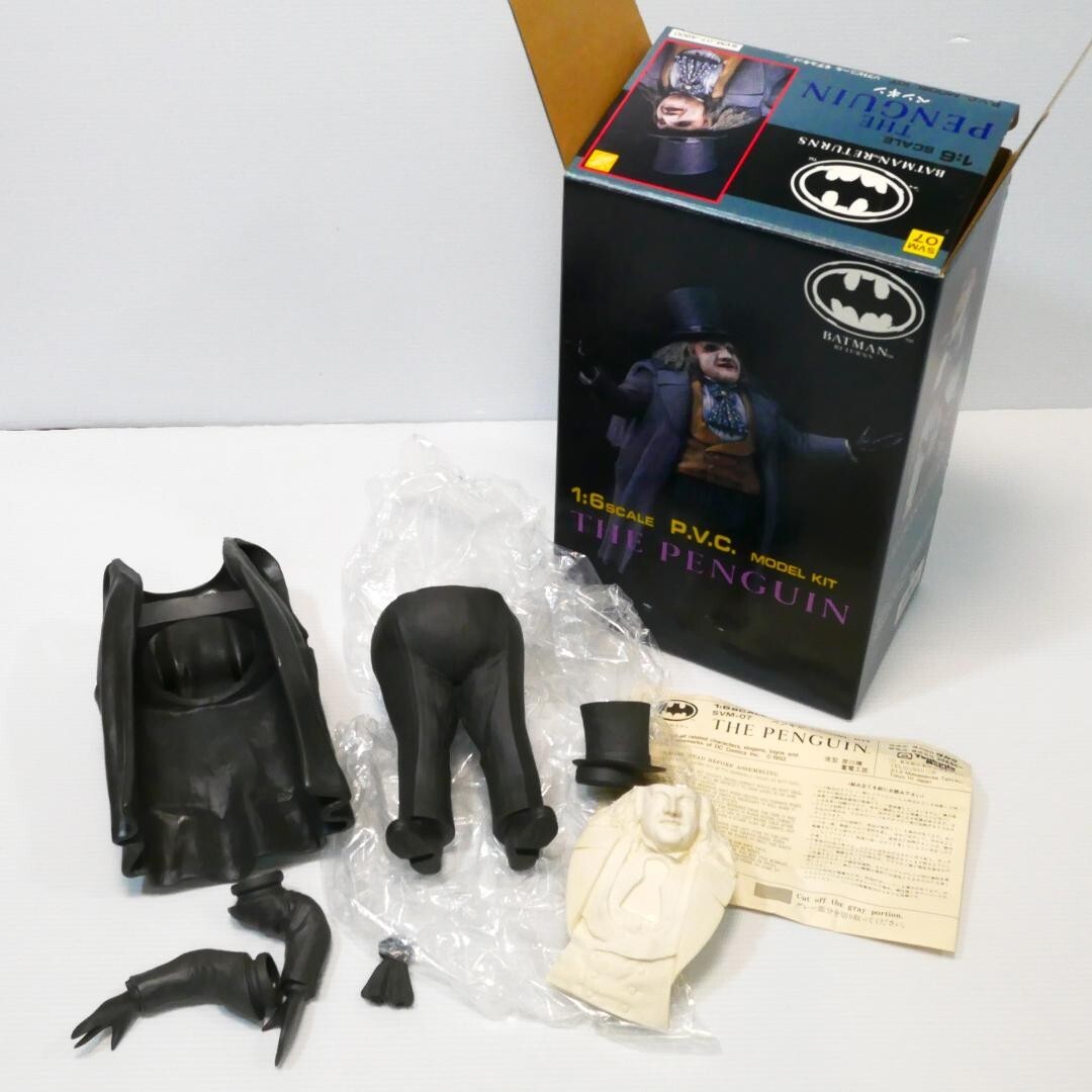 ツクダホビー　バットマン リターンズ　1/6 PVCモデルキット バットマン リターンズ」1／6ペンギン ソフビキット（ツクダ