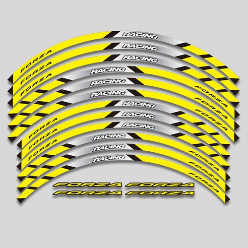 For Honda Forza 350 Motorcycles Accessories Rim Paster Wheel Decal Sticker #2 - Picture 4 of 13