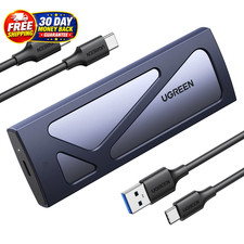 SSD Enclosure Tool-Free USB C External 10Gbps M.2 NVMe to USB Adapter/Reader Sup