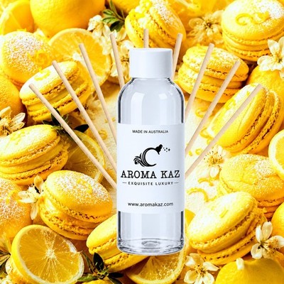 Lemon Cookies Reed Diffuser Oil Refill Vegan Alcohol-Free 3 Sizes