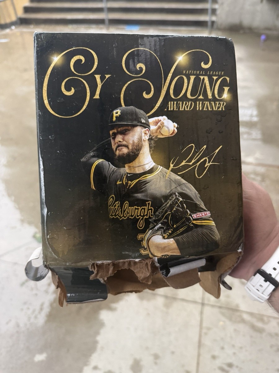 Damaged Box 2026 Paul Skenes Bobblehead Pittsburgh Pirates Cy
