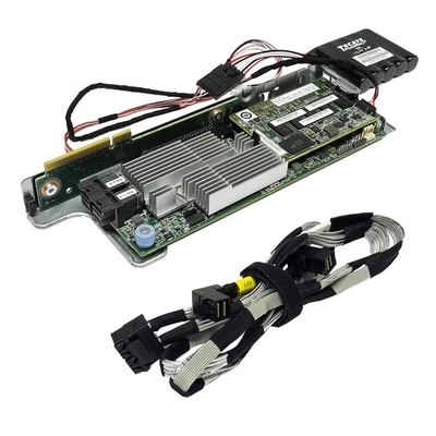Cisco UCSC-MRAID12G 8-Port 1GB SAS RAID Controller +BBU +SAS Multi-Lane Kabel - Bild 1 von 4