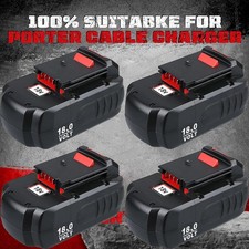 2-4Pack 18V 4.5Ah Replace Battery for Porter Cable PC18B 18-Volt Cordless Tools