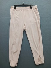 Aerie Women's Pants Size M Beige Jogger Elastic