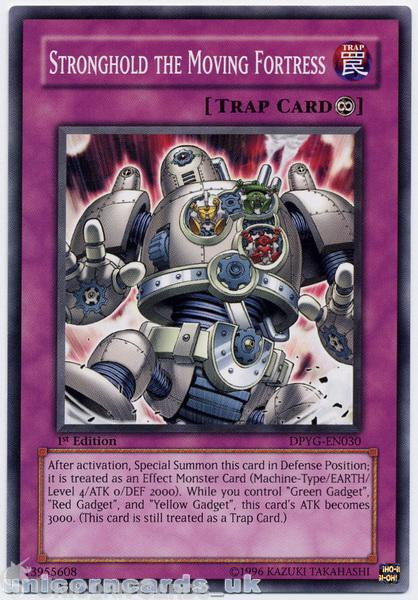 DPYG-EN030 Stronghold the Moving Fortress 1st Edition Mint YuGiOh Card