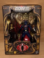 G.I. Joe Classified 221 HOODED COBRA COMMANDER & THRONE Deluxe Figure IN STOCK