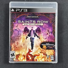 Saints Row Gat Out of Hell First Edition PlayStation 3 PS3 Complete CIB Tested