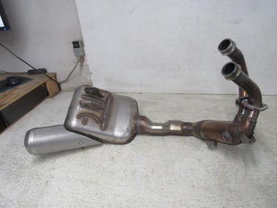 2024 YAMAHA XSR700 XSR 700 EXHAUST SYSTEM HEADER MUFFLER PIPES STOCK OEM #126