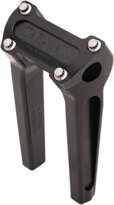 THRASHIN SUPPLY CO. Lenkererhöhungen 8'' Erhöhung Schwarz Gerade #TSC-8000-1