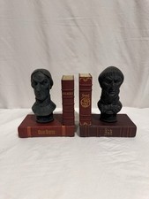 Disney Parks Haunted Mansion Bust Bookends Gr...