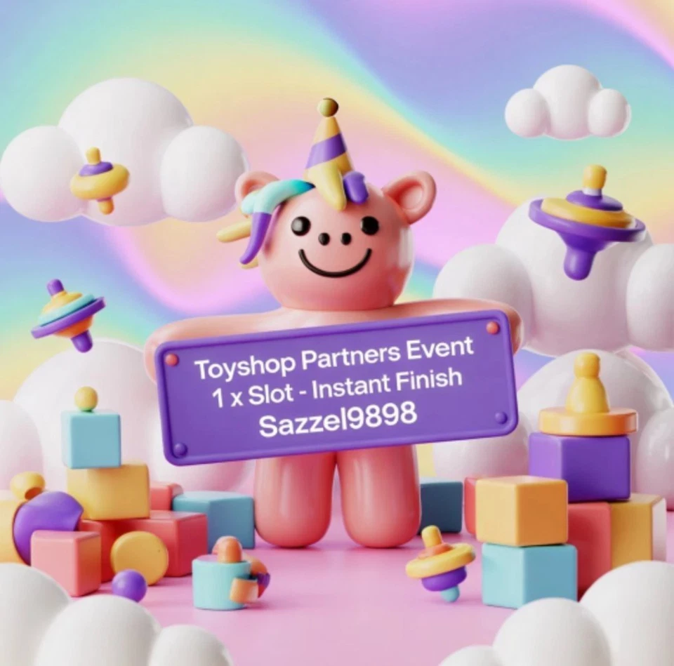 1 x Slot Toyshop Partners Event - INSTANT FINISH | Monopoli _Go!