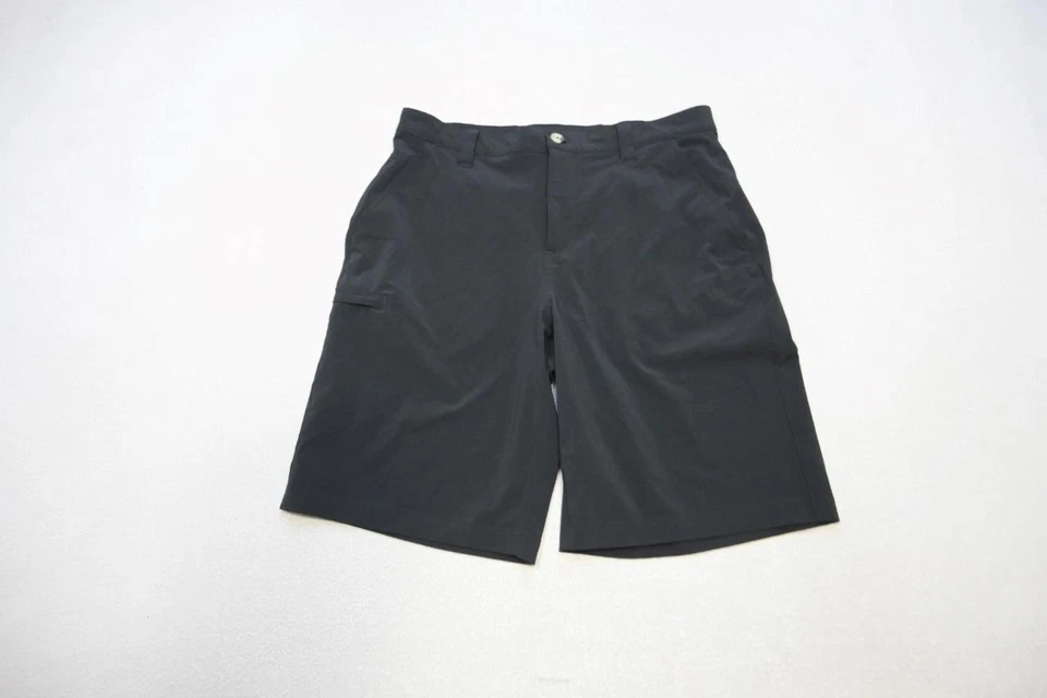 Pantalones Cortos Carga Columbia PFG Omni-Sombra Negros Pesca Senderismo Camping Para Hombres Talla 32 Foto 2 de 4