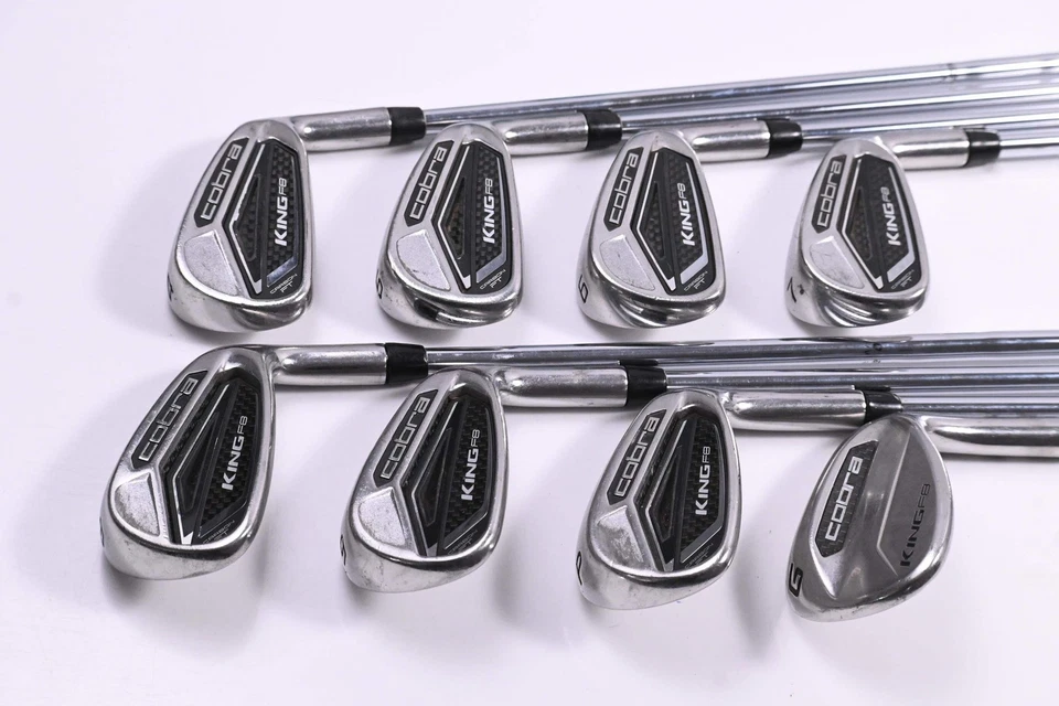Cobra King F8 Irons / 4-PW+GW / Stiff Flex True Temper Gold Series 95 Shafts - Image 2 of 4