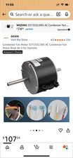 condenser fan motor