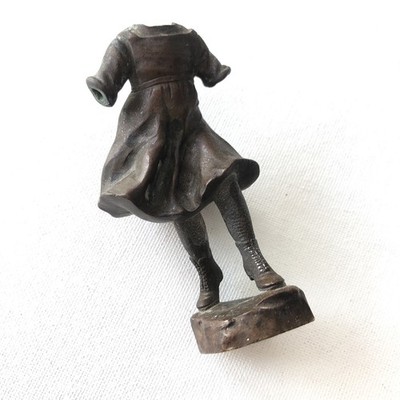 Schmidt Felling Solid Bronze Antique Headless Lady Girl Figurine