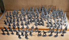 vintage AIRFIX 1/32 scale - Waterloo Soldaten Lot - 120 Stück