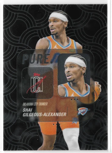 2025 Topps Signature Shai Gilgeous-Alexander Base (RAW)